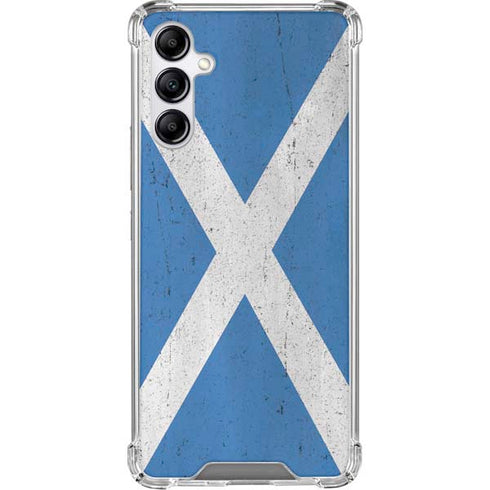 Scotland Flag Distressed Gabb Phone 4 Clear Case